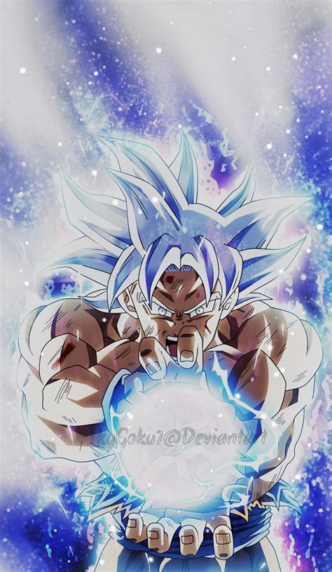 Goku Ultra Instinct Kamehameha By Skygoku7 On Deviantart