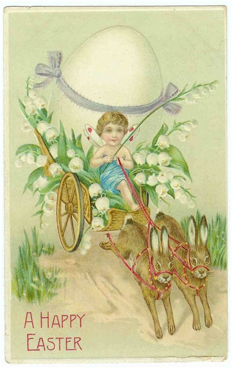 Antique Images Vintage Easter Clip Art Easter Greeting Vintage