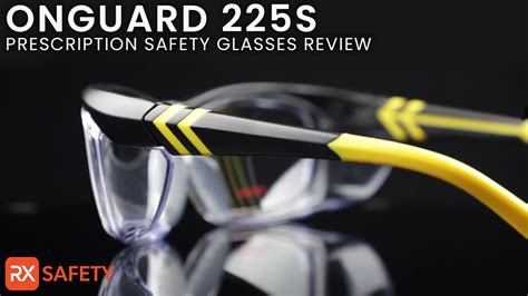 the onguard 225s prescription safety glasses review youtube