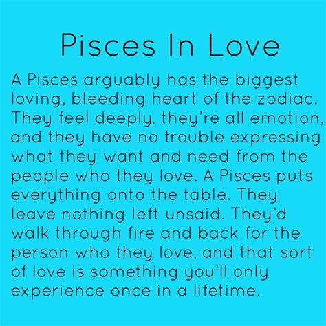 Pisces In Love Ohhh My Gosh This Is So Me Especially With My
