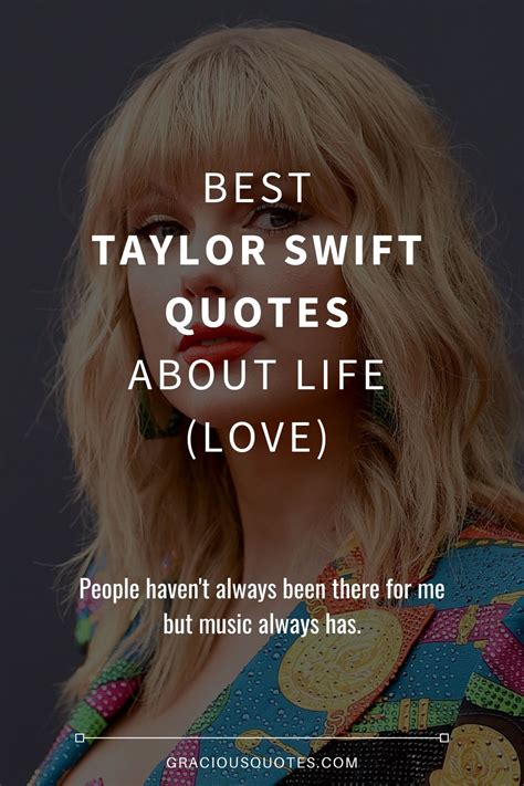 73 Best Taylor Swift Quotes About Life Love