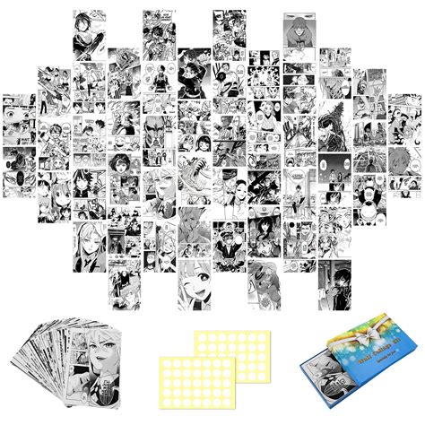 Buy 50pcs Anime Wall Collage Kit Aesthetic Pictures Anime Room Decor