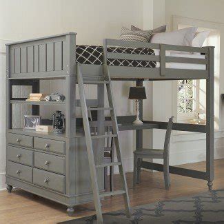 A full size is best bunk beds refine category bunk beds fit in some full metal loft bed placed in the full size loft beds are complemented by harriet bee. Bed With Desk Underneath