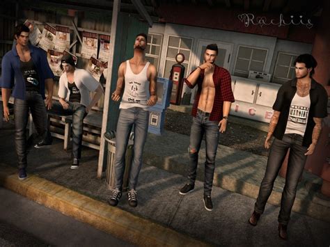 Second Life Marketplace Demots Mens Reece Collection