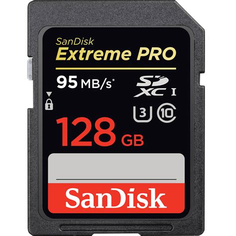 Due to their lightweight nature, they're less likely to get. SanDisk 128GB Extreme Pro UHS-I SDXC U3 Memory SDSDXP-128G-A46