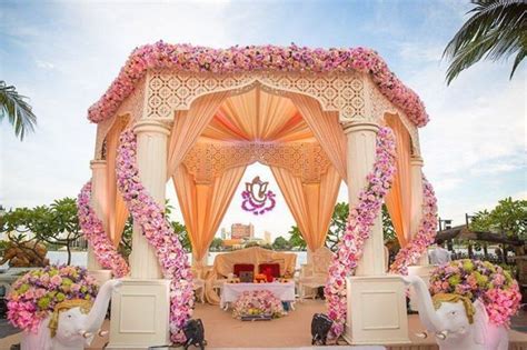 Stunning Indian Wedding Mandap Decor Ideas To Say I Do Under Mandap