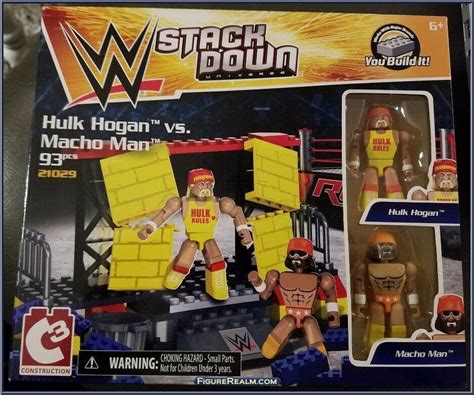 Hulk Hogan Vs Macho Man WWE Stack Down Basic Series Bridge