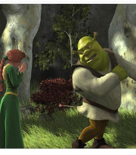 Shrek Being Shot With An Arrow Signifies The Point In The Film Where