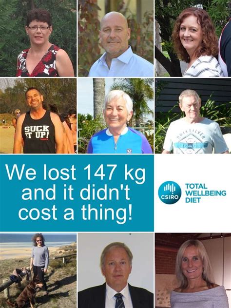 Wow 9 Of Our Csiro Total Wellbeing Diet Members Smashing Their Weight