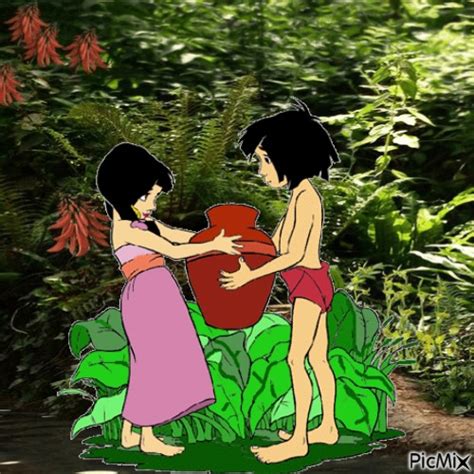 Mowgli And Shanti Free Png Picmix
