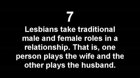 the top 10 myths about lesbians youtube