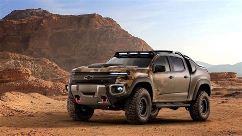 Chevrolet Colorado Zh2 Es Un Todoterreno De Hidrógeno Idóneo Para El