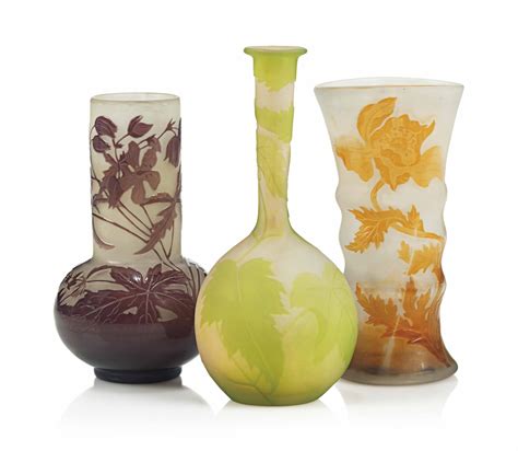 A Galle Cameo Glass Vase Circa 1910 Christie S
