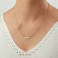 Angel Numbers Necklace Angel Number Gift Lucky Number - Etsy