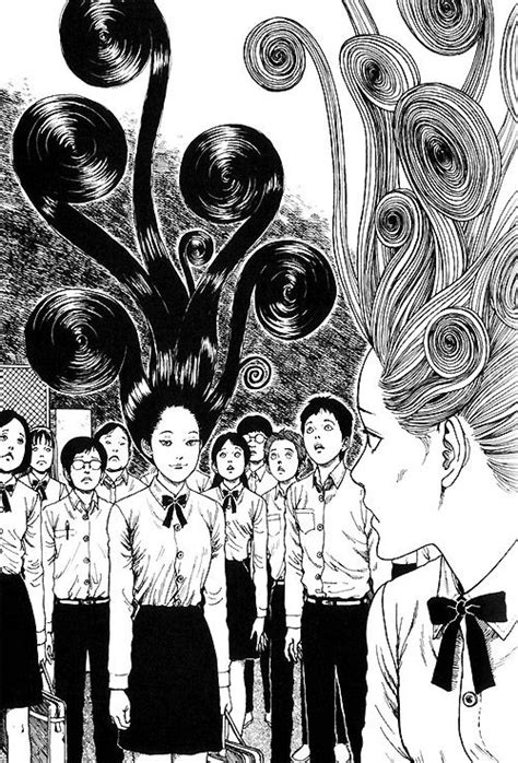 Junji Ito From Uzumaki Spiral Into Horror Junji Ito Manga Art