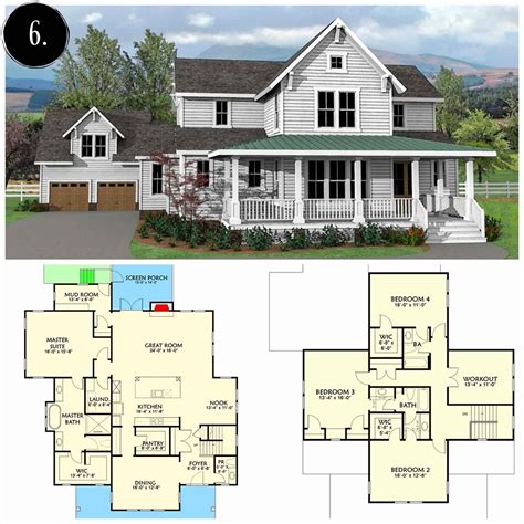 Two Story Farmhouse Plans Along With Old Farmhouse Floor Plans Lovely Farmhouse Plan Old Floo