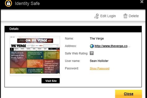 Norton Identity Safe Stores Your Logins In The Cloud The Poor Mans