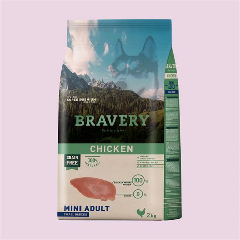 Bravery Chicken Mini Adult Sm Breeds 2 Kg El Can Bacán
