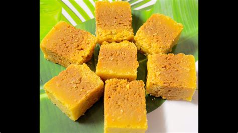 Food is an important part of tamil culture. Mysore Pak Video Recipe - YouTube