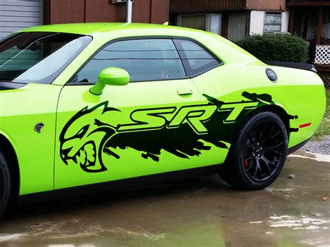 Dodge Charger Hellcat Decals