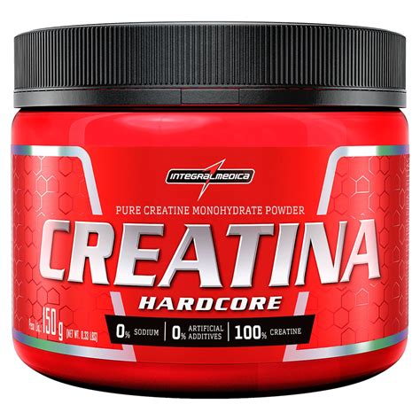 Creatina Hardcore Integralm Dica G Em Promo O Centauro