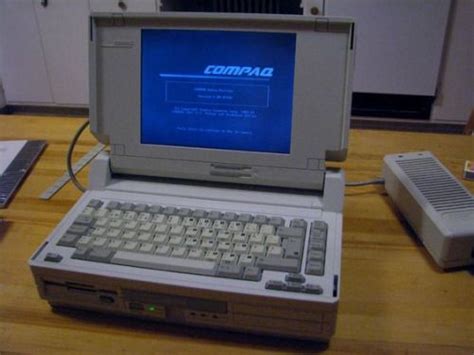 Monochrome Monitor Compaq Slt 286 Old Computers Compaq