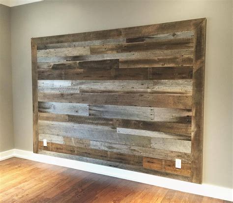 Urban Wood Company — First Of Three Headboard Accent Walls