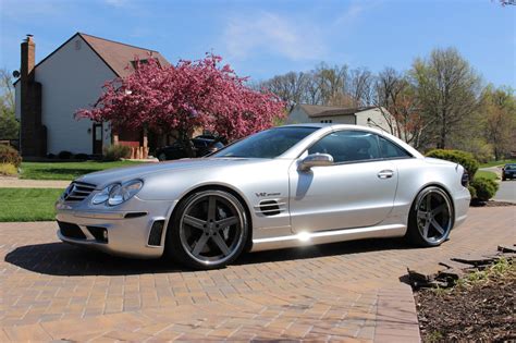 2005 Mercedes Benz R230 Sl65 Amg On 20 D2 Forged Wheels Benztuning