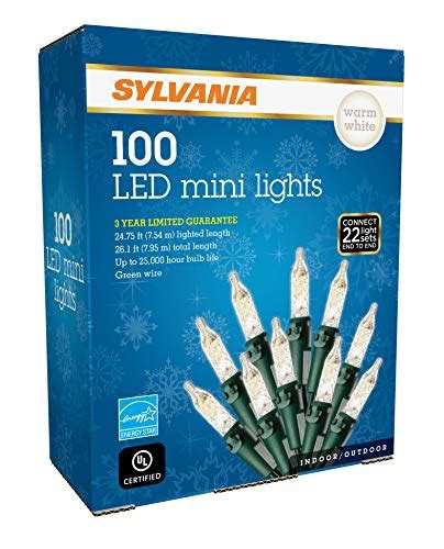 Sylvania Led Mini Christmas Lights Warm White Akaonshop