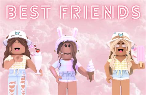 Bff S Roblox Gfx Aesthetic Roblox Pictures Roblox Animation Cute My