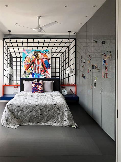 A Lego Themed Kids Room Dress Your Home Boys Bedroom Modern Themed