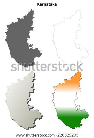 Karnataka map shows karnataka state's districts, cities, roads, railways, areas, water bodies, airports, places karnataka holds the top rank in producing raw silk, coffee, and sandalwood oriented goods. Karnataka Stock Photos, Images, & Pictures | Shutterstock