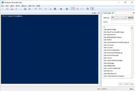 Was Ist Windows Powershell Integrated Scripting Environment Ise