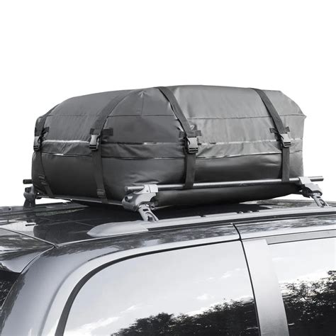 Water Resistant Duty Rooftop Cargo Carrier Spauto Car Cargo Roof Bag Cubic Feet Folds Easy