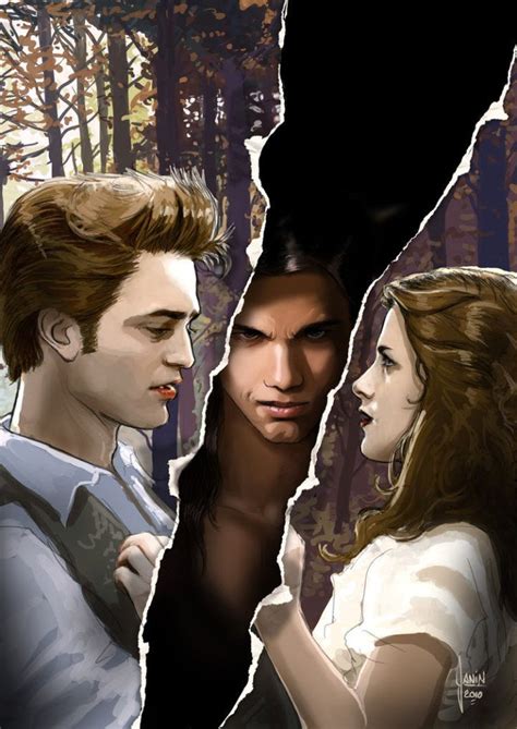 Edward Jacob And Bella Awesome Fan Art The Twilight Saga Twilight