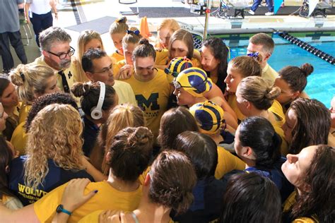 Michigan Women Win Second Straight Big Ten Swimming And Diving