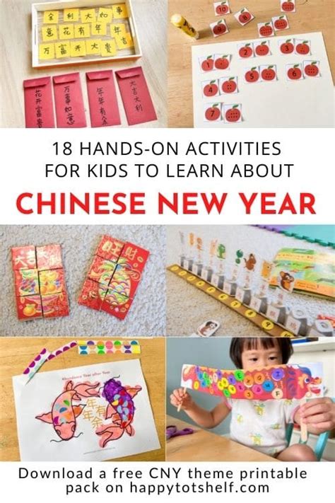 18 Fun Chinese New Year Activities For Kids Happy Tot Shelf