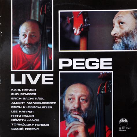 Pege Live 1983 Vinyl Discogs