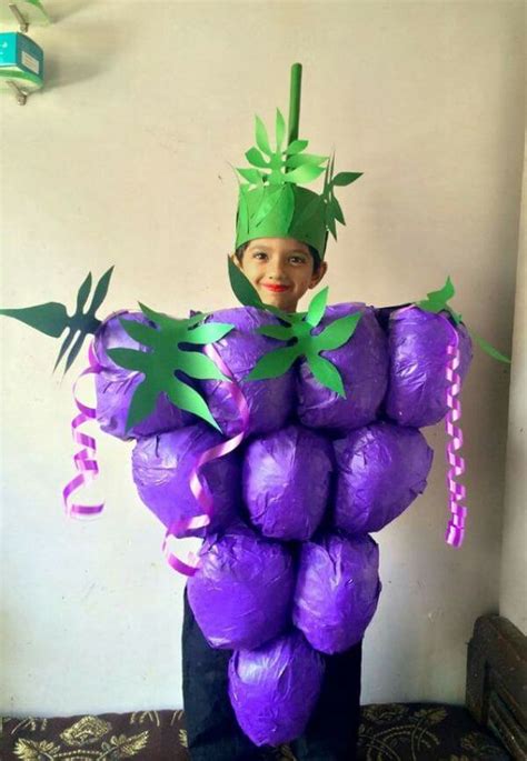 Fruit And Vegetable Costumes For Kids Homemade Fancy Dresses Kids Art