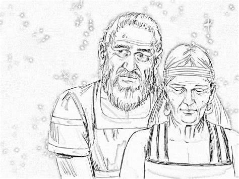 Click here for all bible printables. Child of Promise - Coloring Page