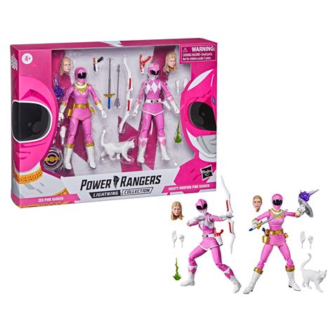 Power Rangers Lightning Collection Mighty Morphin Pink Ranger And Zeo