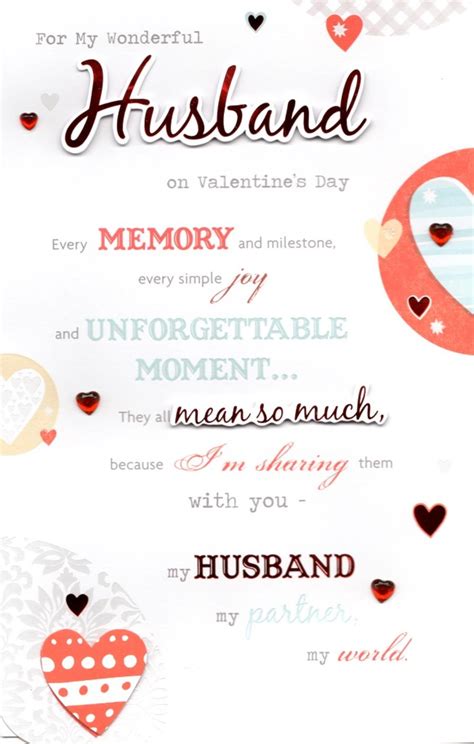 Valentine's day gifts that your husband will love in 2021. Husband Valentine's Day Greeting Card | Cards | Love Kates
