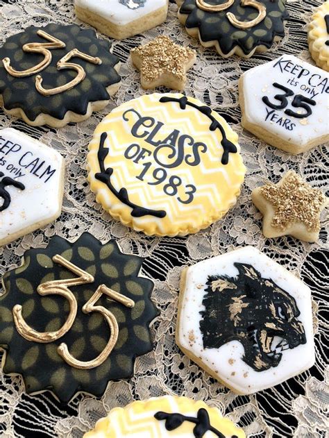 High School Reunion Cookies Decorated Cookie Decorating School