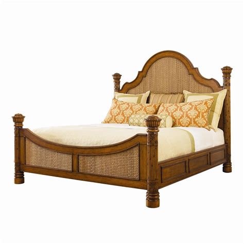 Tommy Bahama Home Island Estate California King Size Round Hill Bed