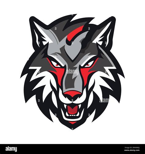Wolves Mascot Esport Logo Character Design For Wolf Gaming And Sport