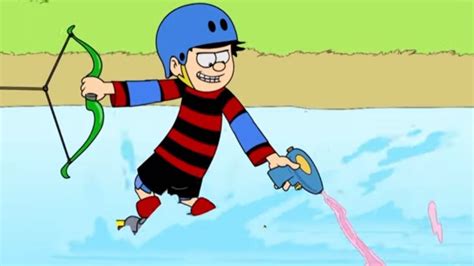Water Skiing Funny Episodes Dennis And Gnasher Youtube