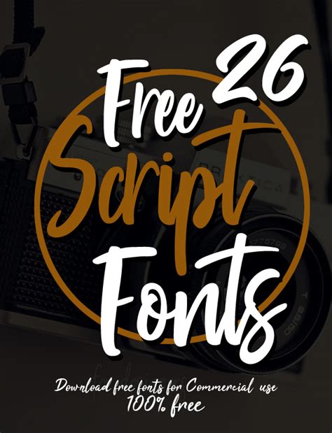 Best Free Script Fonts Fonts Graphic Design Junction