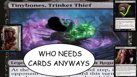 Mtg Arena Tinybones Trinket Thief Historic Brawl Youtube