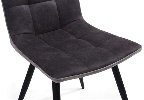 Shop target for dining chairs & benches you will love at great low prices. Rodeo Dark Grey Faux Suede Contrast Dining Chair
