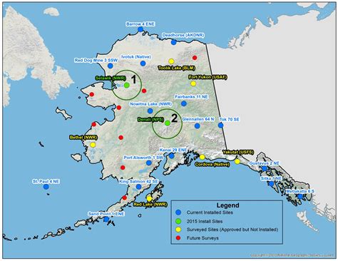 Climate change: Alaska sensor network records changing environment